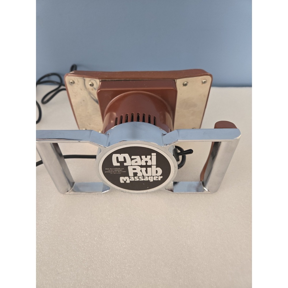 Vintage Maxi Rub Professional 2 Speed Full Body Massager Deep Tissue Vibrator
